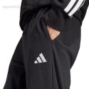 Spodnie męskie adidas Essentials Feel Cozy French Terry czarne JE3854 Adidas