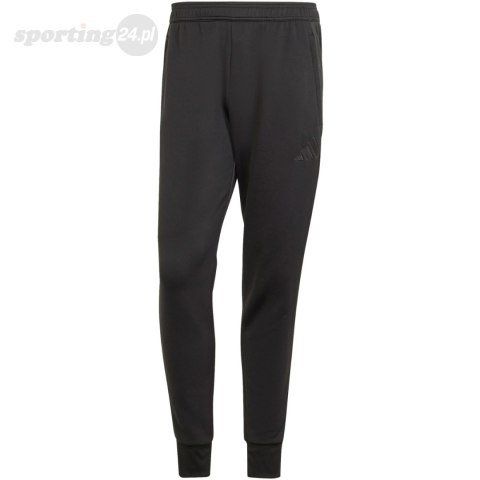Spodnie męskie adidas Tiro 25 czarne JD9082 Adidas teamwear Spodnie męskie adidas Tiro 25 czarne JD9082 Adidas teamwear