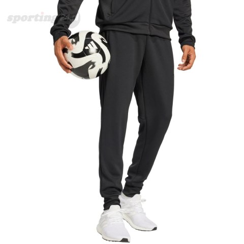 Spodnie męskie adidas Tiro 25 czarne JD9082 Adidas teamwear Spodnie męskie adidas Tiro 25 czarne JD9082 Adidas teamwear