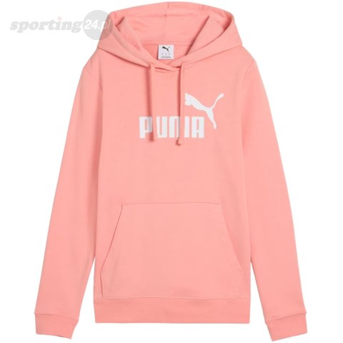 Bluza damska Puma ESS No.1 Logo Hoodie łososiowa 682391 18 Puma