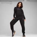 Bluza damska Puma Ess Script Comfort Hoodie czarna 684983 01 Puma