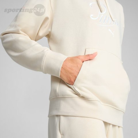 Bluza damska Puma Ess Script Comfort Hoodie kremowa 684983 87 Puma Bluza damska Puma Ess Script Comfort Hoodie kremowa 684983 87 Puma
