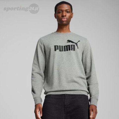Bluza męska Puma ESS No.1 Logo Crew TR szara 682560 03 Puma Bluza męska Puma ESS No.1 Logo Crew TR szara 682560 03 Puma
