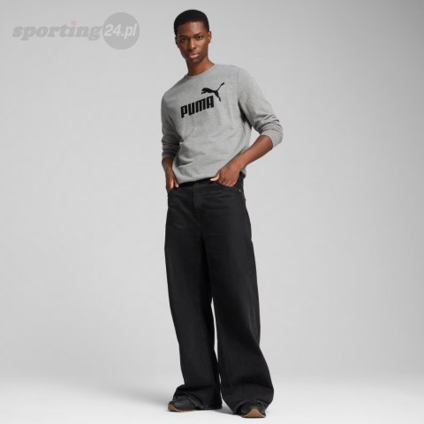 Bluza męska Puma ESS No.1 Logo Crew TR szara 682560 03 Puma Bluza męska Puma ESS No.1 Logo Crew TR szara 682560 03 Puma