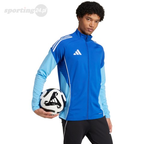 Bluza męska adidas Tiro 25 Competition Training Jacket niebieska JI8931 Adidas teamwear Bluza męska adidas Tiro 25 Competition Training Jacket niebieska JI8931 Adidas teamwear