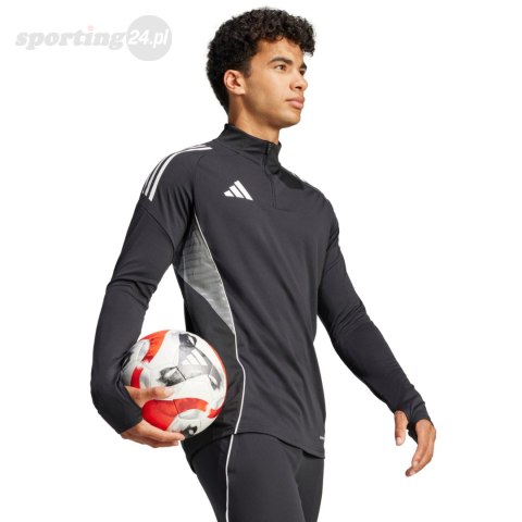 Bluza męska adidas Tiro 25 Competition Training Top czarna JJ1515 Adidas teamwear Bluza męska adidas Tiro 25 Competition Training Top czarna JJ1515 Adidas teamwear