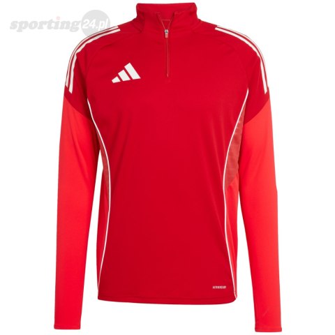 Bluza męska adidas Tiro 25 Competition Training Top czerwona JI6500 Adidas teamwear Bluza męska adidas Tiro 25 Competition Training Top czerwona JI6500 Adidas teamwear