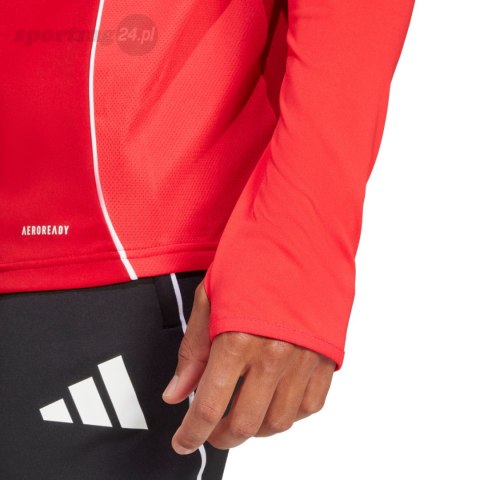 Bluza męska adidas Tiro 25 Competition Training Top czerwona JI6500 Adidas teamwear Bluza męska adidas Tiro 25 Competition Training Top czerwona JI6500 Adidas teamwear