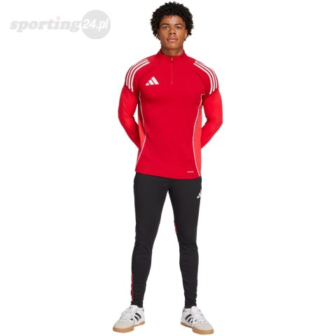 Bluza męska adidas Tiro 25 Competition Training Top czerwona JI6500 Adidas teamwear Bluza męska adidas Tiro 25 Competition Training Top czerwona JI6500 Adidas teamwear