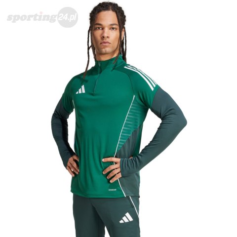Bluza męska adidas Tiro 25 Competition Training Top zielona JI8938 Adidas teamwear Bluza męska adidas Tiro 25 Competition Training Top zielona JI8938 Adidas teamwear