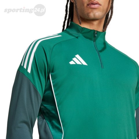 Bluza męska adidas Tiro 25 Competition Training Top zielona JI8938 Adidas teamwear Bluza męska adidas Tiro 25 Competition Training Top zielona JI8938 Adidas teamwear