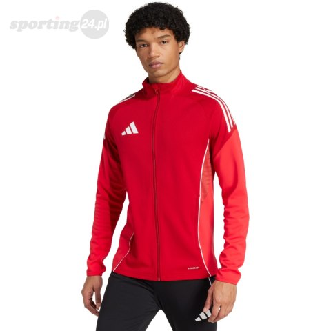 Bluza męska adidas Tiro 25 Competition Training czerwona JI6504 Adidas teamwear Bluza męska adidas Tiro 25 Competition Training czerwona JI6504 Adidas teamwear