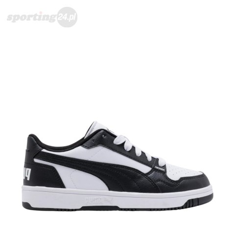 Buty dla dzieci Puma Reb-L biało-czarne 398993 01 Puma Buty dla dzieci Puma Reb-L biało-czarne 398993 01 Puma