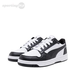Buty dla dzieci Puma Reb-L biało-czarne 398993 01 Puma