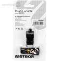 Gwizdek Meteor Wolf bezkulkowy plastikowy czarny 38500 Meteor