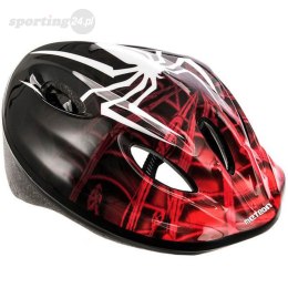 Kask Meteor MV5-2 Spider S 48-52 cm czarno-czerwony 23222 Meteor