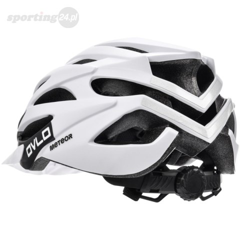 Kask rowerowy Meteor Ovlo M 55-58 cm biały 16860 Meteor Kask rowerowy Meteor Ovlo M 55-58 cm biały 16860 Meteor