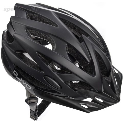 Kask rowerowy Meteor Ovlo M 55-58 cm czarny 16857 Meteor Kask rowerowy Meteor Ovlo M 55-58 cm czarny 16857 Meteor