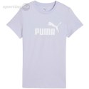Koszulka damska Puma ESS No.1 Logo Tee Cool Weather jasnofioletowa 682371 47 Puma