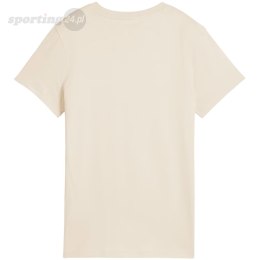Koszulka damska Puma ESS No.1 Logo Tee beżowa 682371 87 Puma