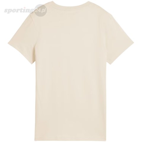 Koszulka damska Puma ESS No.1 Logo Tee beżowa 682371 87 Puma Koszulka damska Puma ESS No.1 Logo Tee beżowa 682371 87 Puma