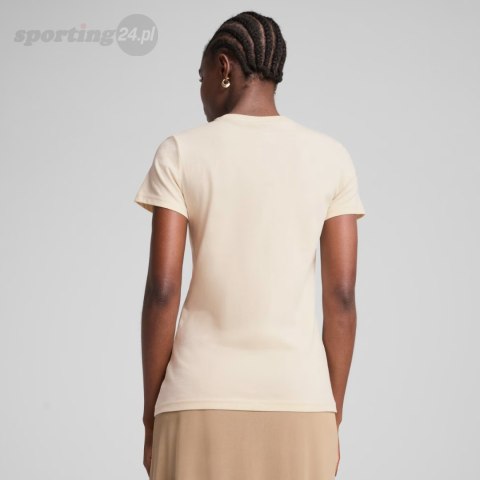 Koszulka damska Puma ESS No.1 Logo Tee beżowa 682371 87 Puma Koszulka damska Puma ESS No.1 Logo Tee beżowa 682371 87 Puma