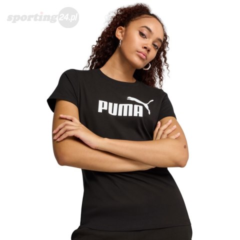 Koszulka damska Puma ESS No.1 Logo Tee czarna 682370 01 Puma Koszulka damska Puma ESS No.1 Logo Tee czarna 682370 01 Puma
