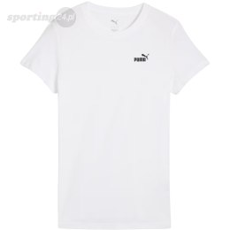 Koszulka damska Puma ESS Small No.1 Logo Tee biała 682372 02 Puma