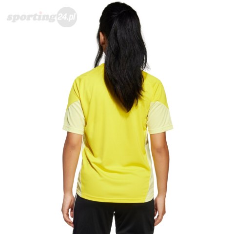 Koszulka dla dzieci adidas Tiro 25 Competition Training Jersey żółta JI8950 Adidas teamwear Koszulka dla dzieci adidas Tiro 25 Competition Training Jersey żółta JI8950 Adidas teamwear