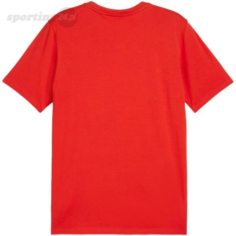 Koszulka męska Puma Team Goal Casuals Tee czerwona 658615 01 Puma Koszulka męska Puma Team Goal Casuals Tee czerwona 658615 01 Puma