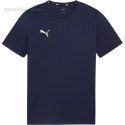 Koszulka męska Puma Team Goal Casuals Tee granatowa 658615 06 Puma