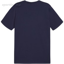 Koszulka męska Puma Team Goal Casuals Tee granatowa 658615 06 Puma