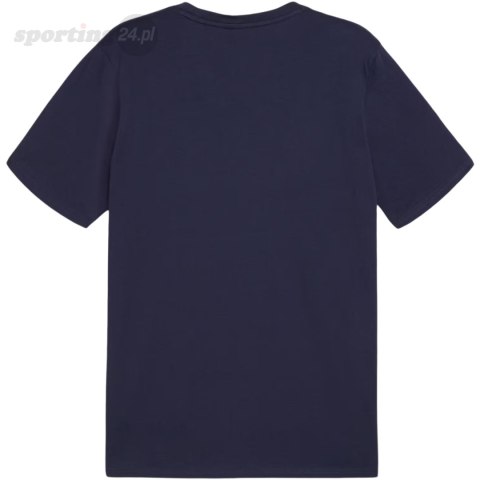 Koszulka męska Puma Team Goal Casuals Tee granatowa 658615 06 Puma Koszulka męska Puma Team Goal Casuals Tee granatowa 658615 06 Puma
