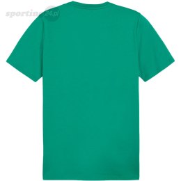 Koszulka męska Puma Team Goal Casuals Tee zielona 658615 05 Puma