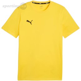 Koszulka męska Puma Team Goal Casuals Tee żółta 658615 07 Puma