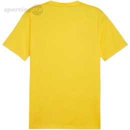 Koszulka męska Puma Team Goal Casuals Tee żółta 658615 07 Puma