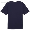 Koszulka męska Puma Team Rise Logo Jersey Cotton granatowa 658705 06 Puma