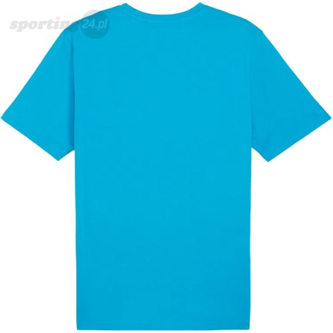 Koszulka męska Puma Team Rise Logo Jersey Cotton jasnoniebieska 658705 02 Puma Koszulka męska Puma Team Rise Logo Jersey Cotton jasnoniebieska 658705 02 Puma