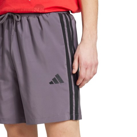 Spodenki męskie adidas Essentials 3-Stripes Chelsea szare JW1902 Adidas Spodenki męskie adidas Essentials 3-Stripes Chelsea szare JW1902 Adidas