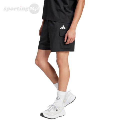 Spodenki męskie adidas Essentials Small Logo Cargo Chelsea czarne JF3530 Adidas