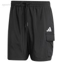 Spodenki męskie adidas Essentials Small Logo Cargo Chelsea czarne JF3530 Adidas