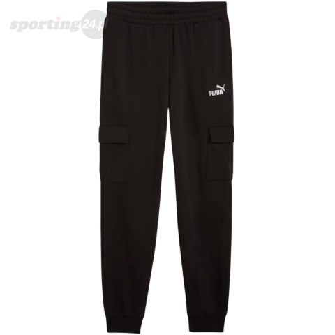 Spodnie męskie Puma ESS No.1 Logo Cargo czarne 682661 01 Puma Spodnie męskie Puma ESS No.1 Logo Cargo czarne 682661 01 Puma