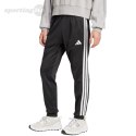 Spodnie męskie adidas 3-Stripes Tricot Regular Tapered czarne JI8809 Adidas