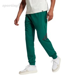 Spodnie męskie adidas Essentials Big Logo French Terry zielone JE8971 Adidas
