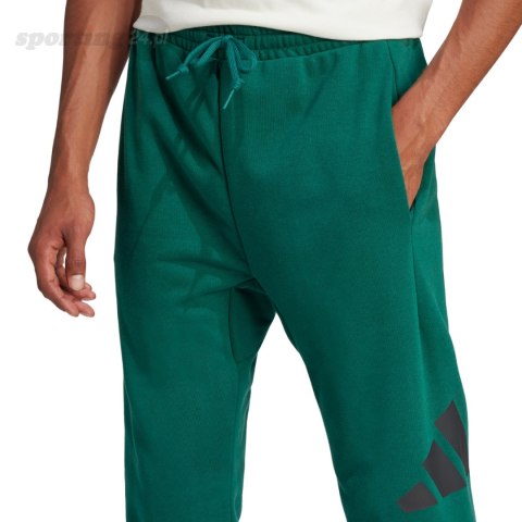 Spodnie męskie adidas Essentials Big Logo French Terry zielone JE8971 Adidas Spodnie męskie adidas Essentials Big Logo French Terry zielone JE8971 Adidas