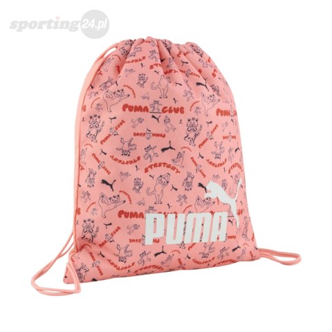 Worek na buty Puma Phase Aop Small różowy 91325 02 Puma