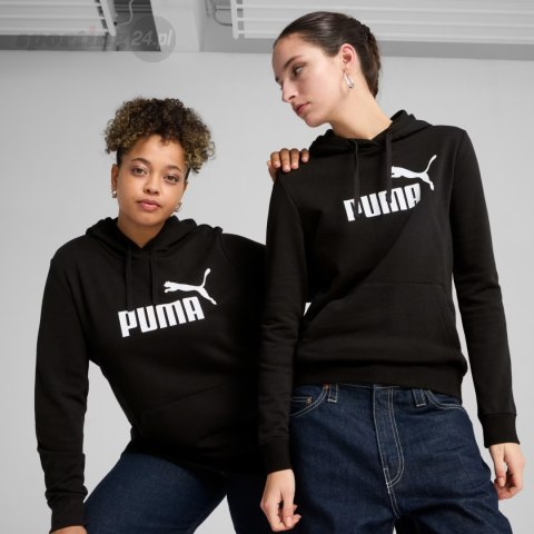 Bluza damska Puma ESS No.1 Logo Hoodie czarna 682390 01 Puma Bluza damska Puma ESS No.1 Logo Hoodie czarna 682390 01 Puma