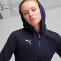 Bluza damska Puma Team Goal Casuals Hooded granatowa 658597 06 Puma