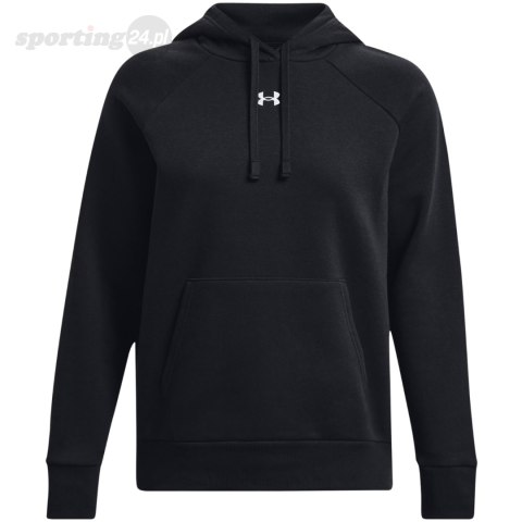 Bluza damska Under Armour Rival Fleece Hoodie czarna 1379500 001 Under Armour Bluza damska Under Armour Rival Fleece Hoodie czarna 1379500 001 Under Armour