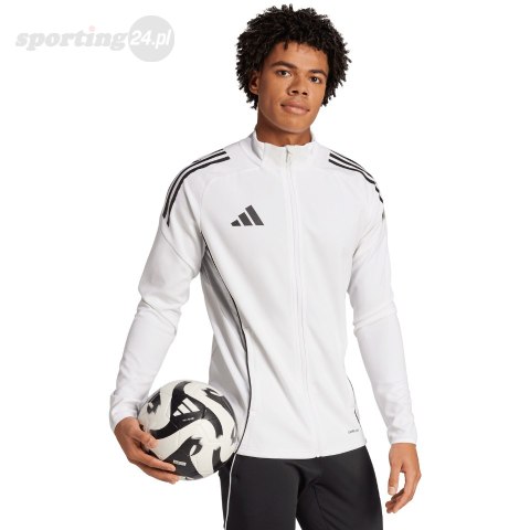 Bluza męska adidas Tiro 25 Competition Training biała JM3555 Adidas teamwear Bluza męska adidas Tiro 25 Competition Training biała JM3555 Adidas teamwear